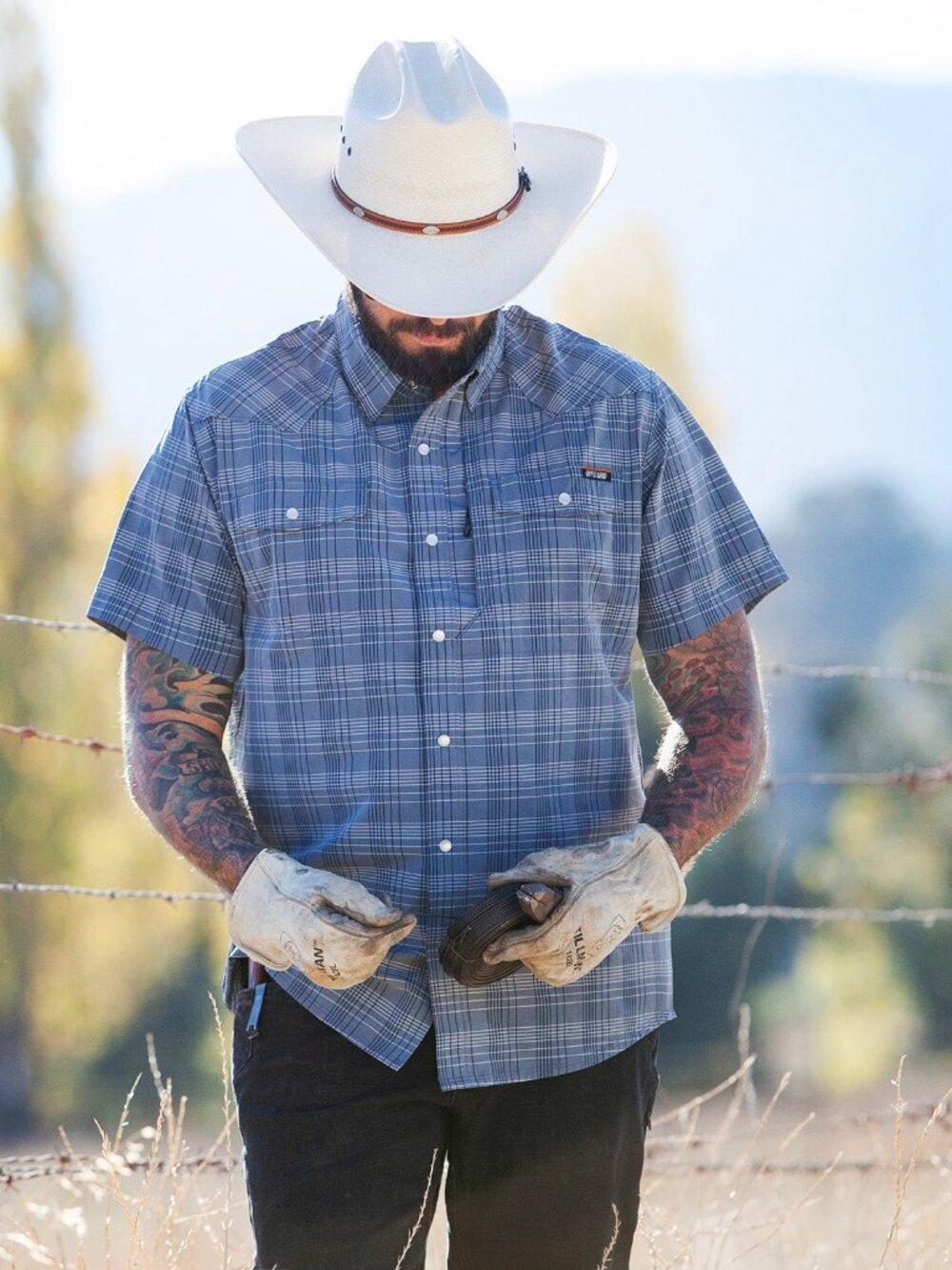 Off The Grid Surplus Deke SS Shirt - Dusty Royal
